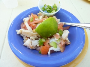 The Best Conch Salad On The Island!